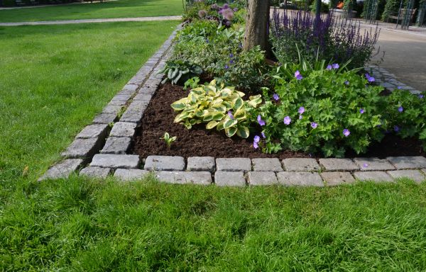 Flower Bed Mulching in Sparks
