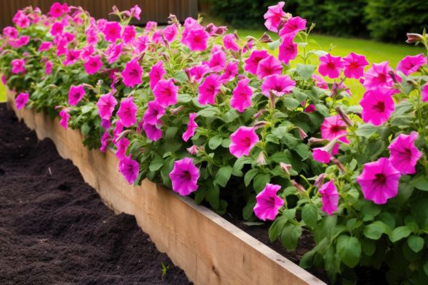 Raised Flower Bed Installation in Sparks