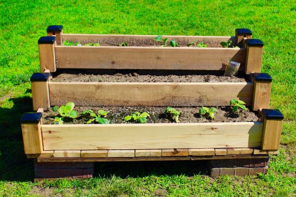 Raised Garden Bed Installation in Sparks