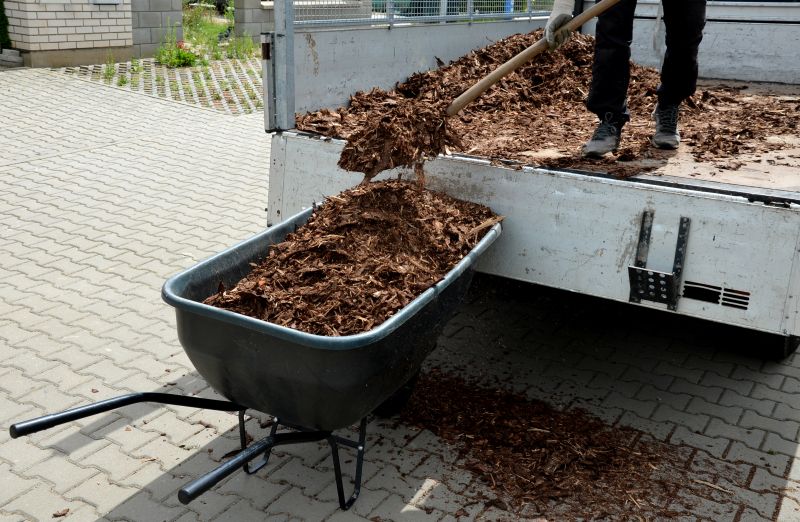 Playground Mulch Delivery